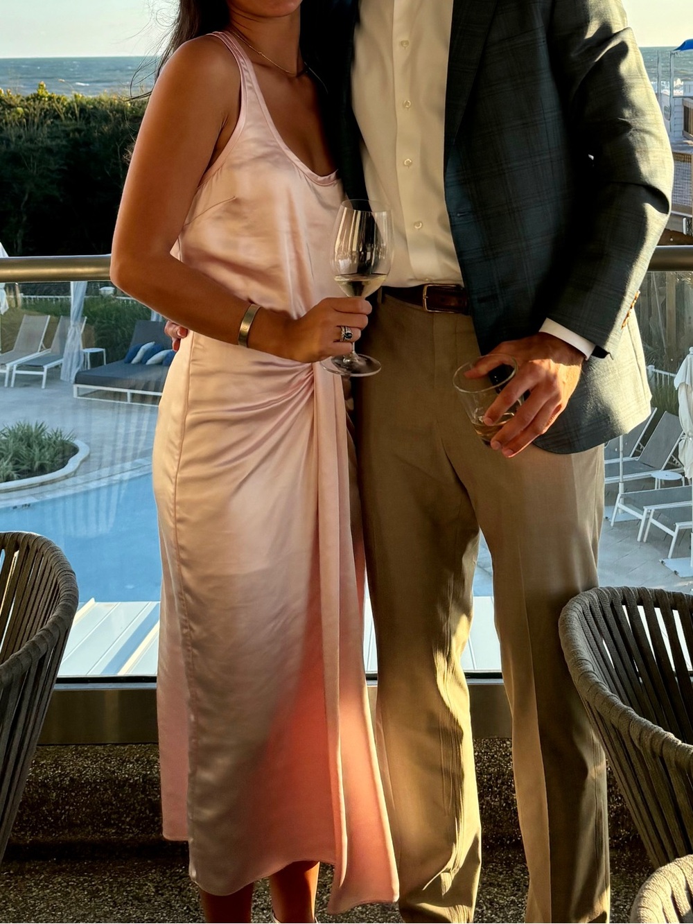 Alicia Dress in Blush - Picture 3 of 5